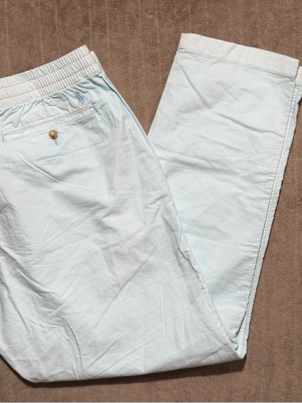 Polo Ralph Lauren Prepster Cotton Stretch Twill Pants Men’s XL Blue Classic